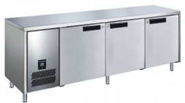 Glacian BFS61885 Slimline 660mm Deep 3 Door S/S Underbench Freezer