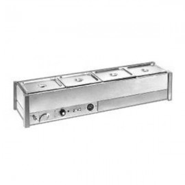 Roband BM16 Hot Bain Marie 6 x 1/2 size, pans not included, single row