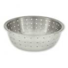 Chinese Style 380mm Stainless Steel Colander - Coarse Holes