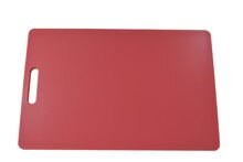 Chef Inox Pink (Watermelon) Polypropylene Cutting Board With Handle – 250x400x12mm (Vegan)