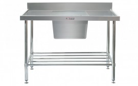 Simply Stainless SS05.1200.C Sink Bench with Splashback
