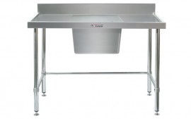 Simply Stainless SS05.7.1200.C.LB Sink Bench with Splashback