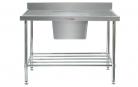 Simply Stainless SS05.1500.C Sink Bench with Splashback