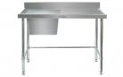 Simply Stainless SS05.7.1800.L.LB Sink Bench with Splashback