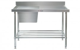 Simply Stainless SS05.2100.L Sink Bench with Splashback