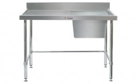 Simply Stainless SS05.1200.R.LB Sink Bench with Splashback