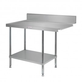 Simply Stainless SS07.1200L Dishwasher Outlet Bench