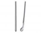 Simply Stainless SSLEGWET Simply Stainless 870mm Stainless steel leg with disc foot to suit wet benches.