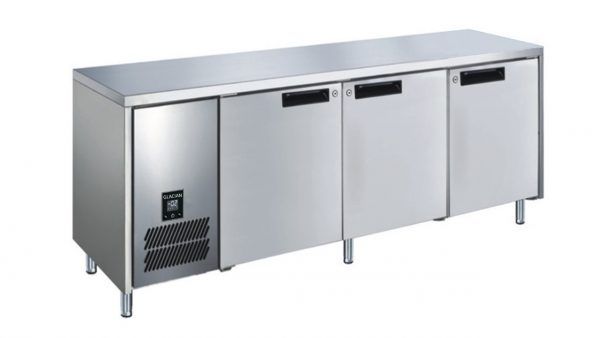 Glacian Bcs62350 Slimline 660mm Deep 4 Door Stainless Steel